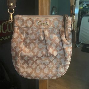 Coach cross body purse